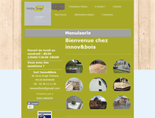 Tablet Screenshot of innovetbois-bouvron.com